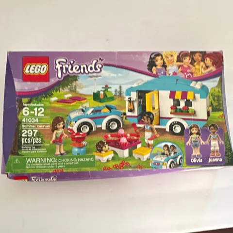 LEGO Friends 41034 Summer Caravan Set w/ Olivia & Joanna 297 pcs Ages 6-12 (Box)