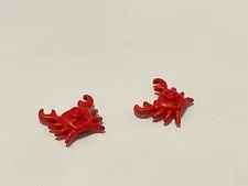 Lego 31577 Crabs Red Replacement Add-on Pieces Parts Lot of 2
