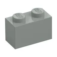 LEGO Part 3004 - Light Gray Brick 1 x 2