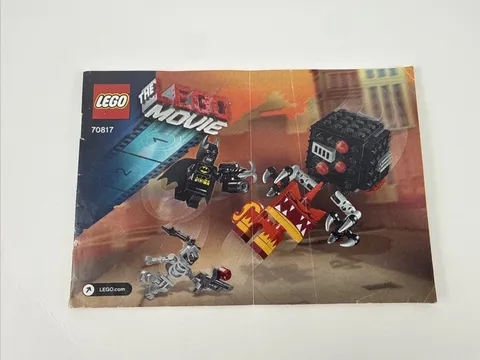LEGO Movie 70817 Batman & Super Angry Kitty Attack - Instructions Manual ONLY