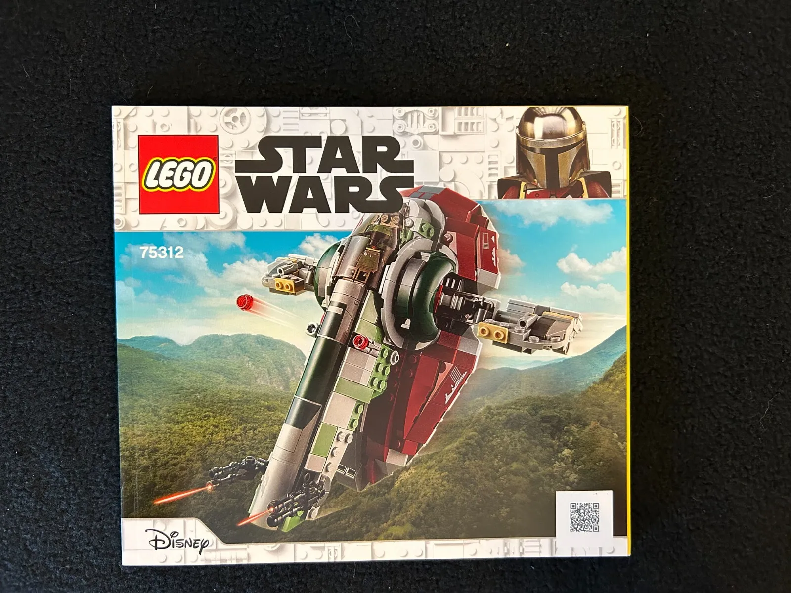 Star Wars Lego Boba Fett's Starship (75312) Instruction Manual ONLY