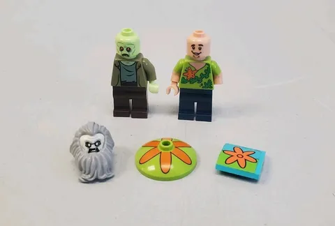 LEGO Scooby Doo Minifigure Parts Lot Pieces Printed Stickers