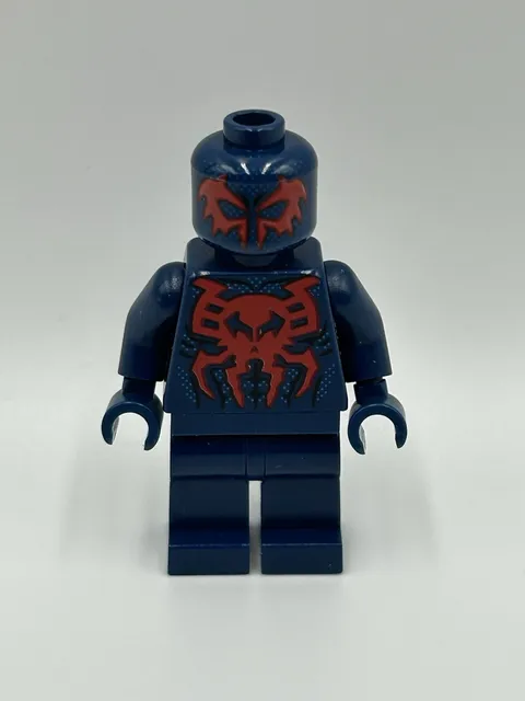 Lego Minifigure Spider-Man 2099 Super Heroes SH539 Rare Spiderman Marvel