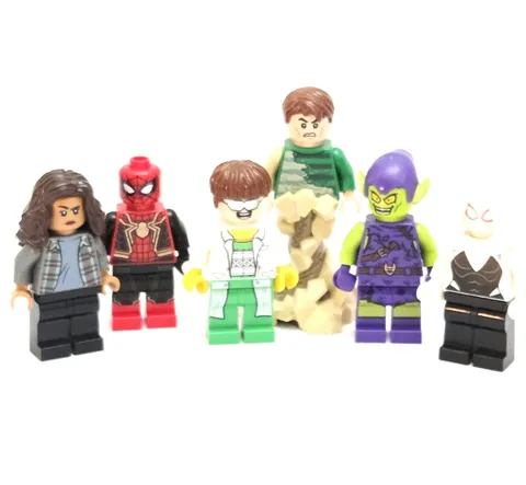 Lego Spider-Man Minifigure Lot MJ Doc Ock Sandman Green Goblin Ghost Spider