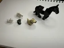 Lego Animal Lot Of 5 Horse Doug Snake 