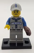 Lego BASEBALL FIELDER Collectible Minifigure Series 10 71001 col10-13 col157