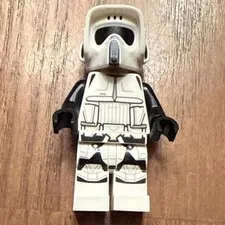 LEGO Scout Trooper Minifigure -  Star Wars About 1.5" Tall