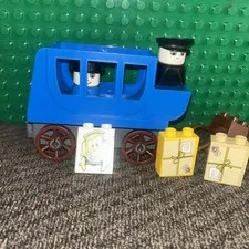 Lego Duplo Vintage Stagecoach/Western Blue