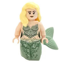 Lego Mermaid Curved Tail Sand Green PoTC Minifigure poc020 Whitecap Bay 4194