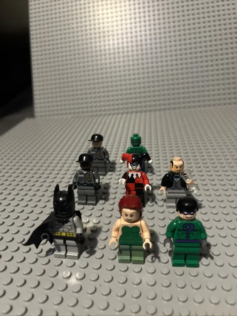 Lego Batman 2006 Mining lot Killer Croc Alfred Riddler Poison Ivy