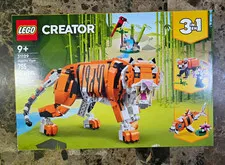 LEGO Creator 3in1 Majestic Tiger 31129 Building Set 755 pcs Ages 9+ 3 in 1