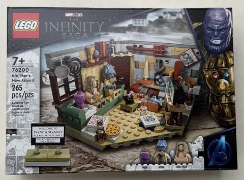 Lego 76200 Marvel Infinity Saga Bro Thor’s New Asgard New Sealed Retired