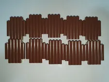 10x Lego 30140 Brown 2x6x6 Block Wall Palisade 6769, 6762, 6249, 6088