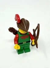 LEGO Castle Forestman cas284 Minifigure Red Feather Bow Quiver 6042 6066 #4