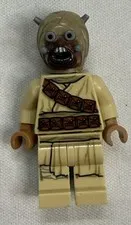 LEGO Star Wars Tusken Raider Minifigure Head Spikes Diagonal Belt sw1074