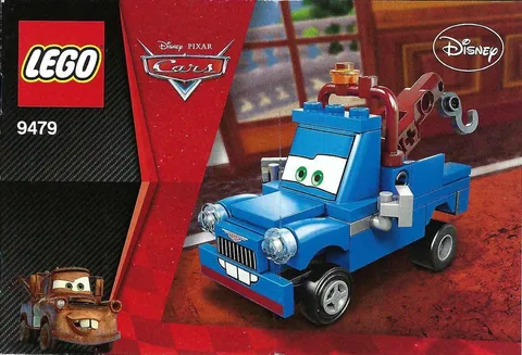 Lego Ivan Mater 9479 Disney Pixar Cars Set - Complete with Instructions - No Box