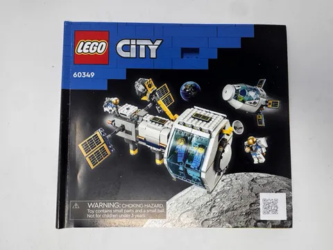 LEGO® City 60349 Lunar Space Station Instruction Manual Only!