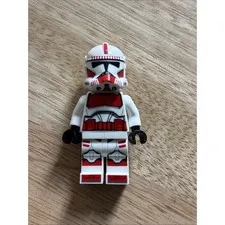 Lego Clone Shock Trooper Coruscant Guard #sw1305 Phase 2 Nougat Head
