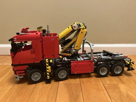 2009 Lego Technic Crane Truck 8258, Used Fully Assembled, Original Owner