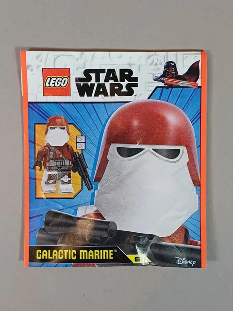 LEGO Galactic Marine Minifigure Paper Bag 75413 | NEW SEALED | COMBINED SHIPPING