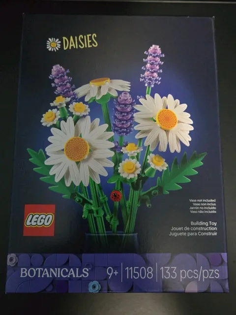 Lego Botanicals 11508 Daisies New Sealed Box 
