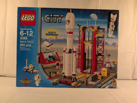 LEGO City Space Centre (3368) 494pcs Complete Set Ages 6-12 4 Minifigures