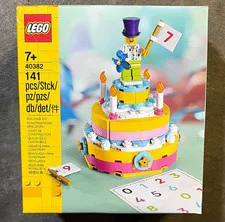 LEGO Seasonal 40382 Birthday Set Complete Set Box 141pcs Limited Edition 7+