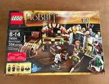 LEGO The Hobbit Barrel Escape 79004 334pcs Ages 8-14 Complete Set No Box