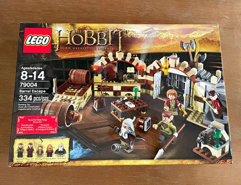 LEGO The Hobbit Barrel Escape 79004 334pcs Ages 8-14 Complete Set No Box
