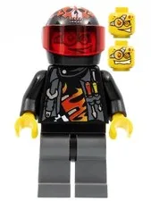 LEGO® Minifigure World Racers wr024 Backyard Blaster 3 (Billy Bob Blaster) Stand