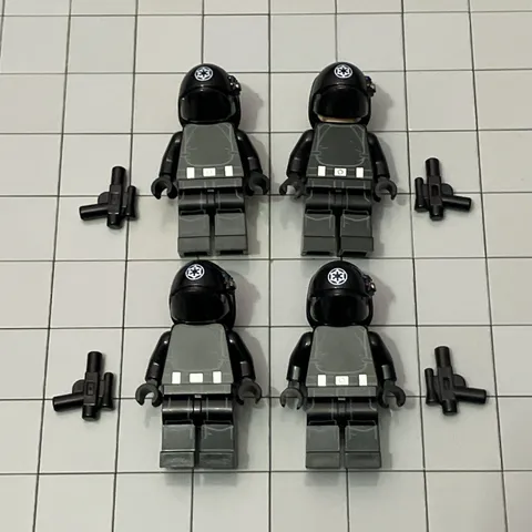 LEGO Star Wars Imperial Gunner Death Star  Lot Of 4 E3 60