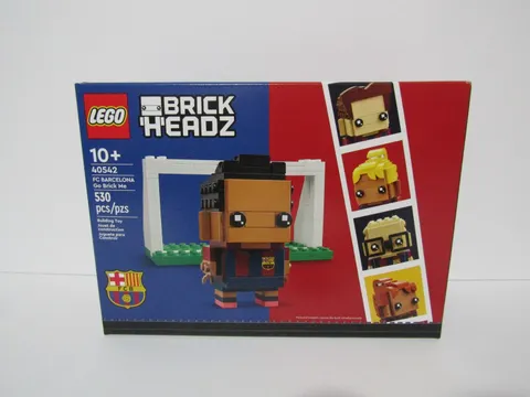 LEGO BRICKHEADZ 40542 FC BARCELONA GO BRICK ME NEW IN BOX