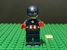 Lego Captain America Minifigure sh0686 Marvel Super Heroes Avengers 76168