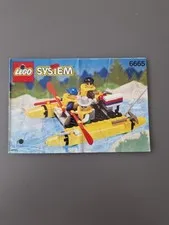 Lego Building Instructions 6665 System River Runners (Punched) Instruction Only