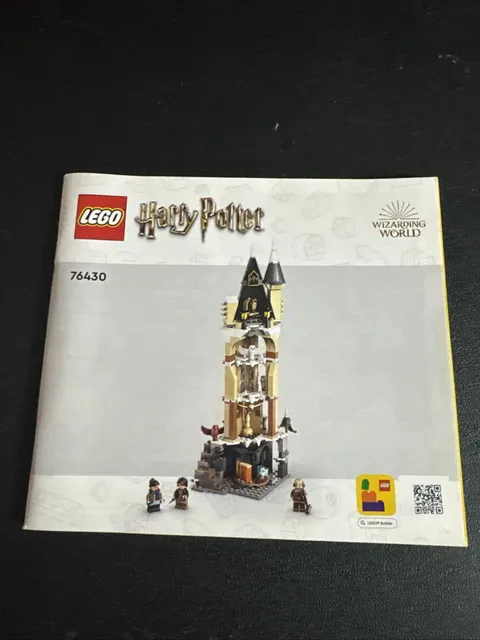 LEGO Harry Potter Hogwarts Castle Owlery 76430 Instruction Manual Only