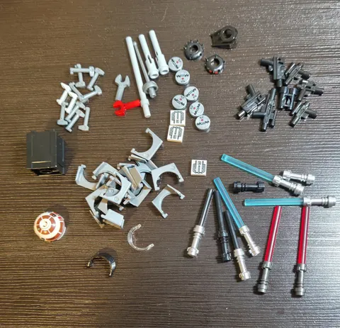 LEGO Star Wars Weapons & Accessories Lot