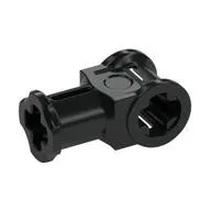 LEGO Part 32039 - Black Technic Axle Connector with Axle Hole