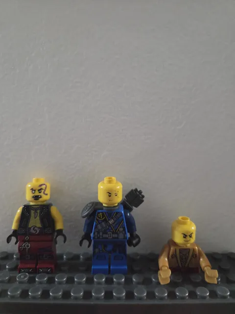 LEGO NINJAGO Minifigure Lot of 3