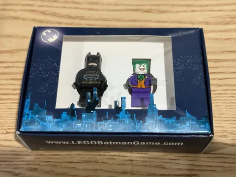 Lego Batman SDCC 2008 Exclusive Minifigure 2 Pack Brand New Never Opened