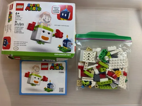 Lego Super Mario Bowser Jr.'s Clown Car Expansion Set #71396 RETIRED