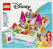 LEGO (43193) Disney Princess: Ariel Belle Cinderella & Tiana's Storybook New NIB