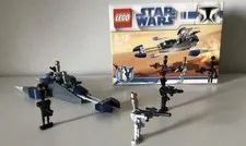 LEGO 8015 Star Wars The Clone Wars Assassin Droids Battle Pack With Instruction.