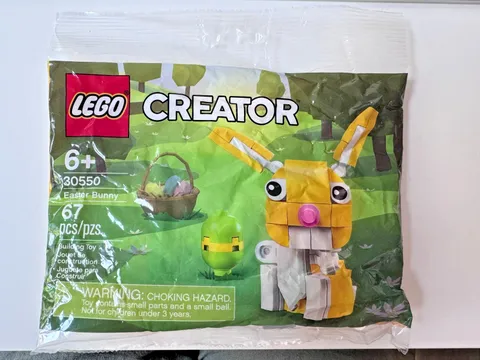 LEGO Polybag 30550 Creator Easter Bunny BRAND NEW, 67 Pieces