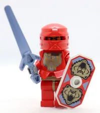 Santis Bear  8778 8781 Red Knights Kingdom Castle LEGO® Minifigure Figure