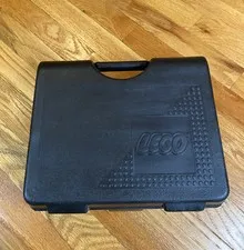 Vintage LEGO Black Plastic Carrying Case | LEGO Storage Case Box 1997