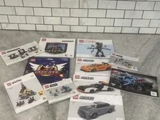 LEGO Instruction Manual Lot Harry Potter Star Wars Speed Champions Technic