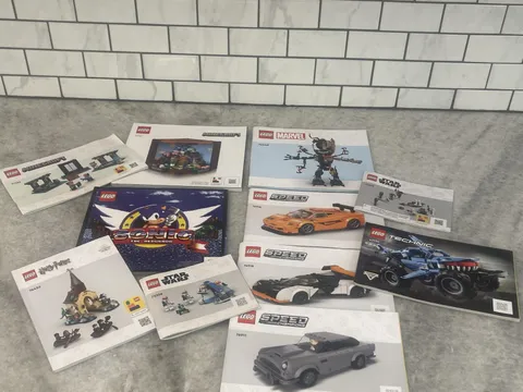 LEGO Instruction Manual Lot Harry Potter Star Wars Speed Champions Technic