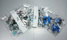 LEGO - 76125 Iron Man Hall of Armor - 4 Figs - Bags 2, 3 & 4 - Read Description
