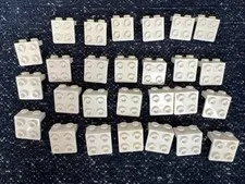 LEGO 44728 White Bracket 1 x 2 - 2 x 2 - 27 Pieces