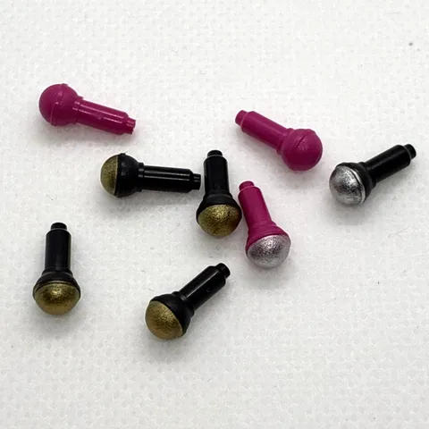 LEGO Minifigure Accessories Microphone Assorted Colors QTY 8